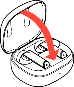 Close case lid C840NCW